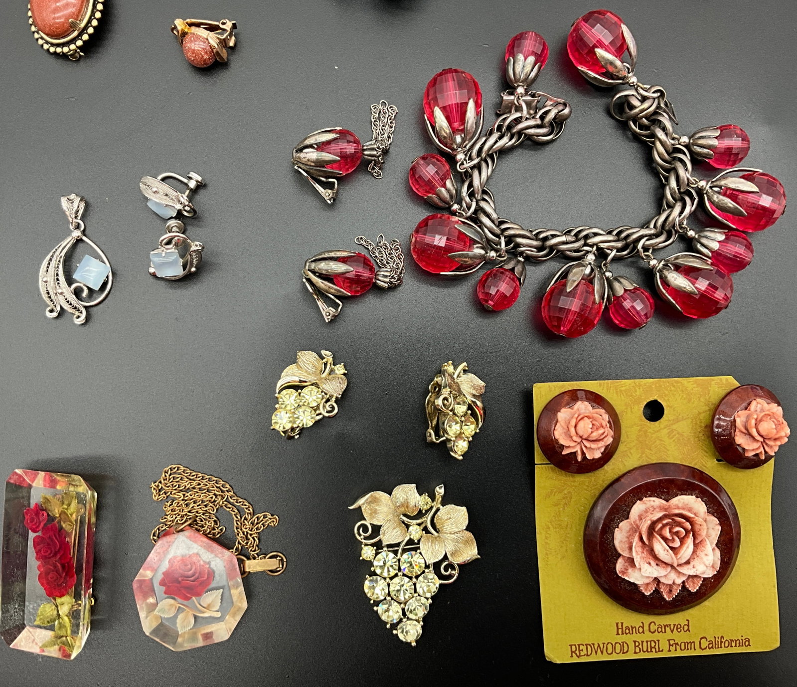 A Collection of Vintage Costume Fashion Jewelry - 2