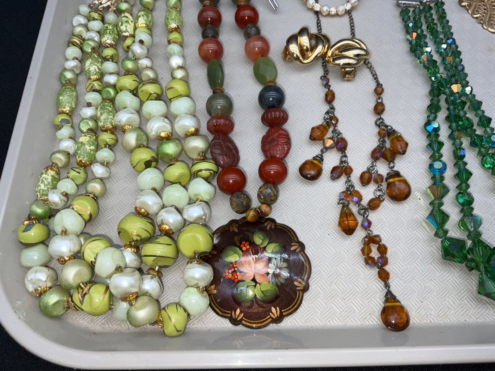 An Assortment of Vintage Costume Jewelry - 2