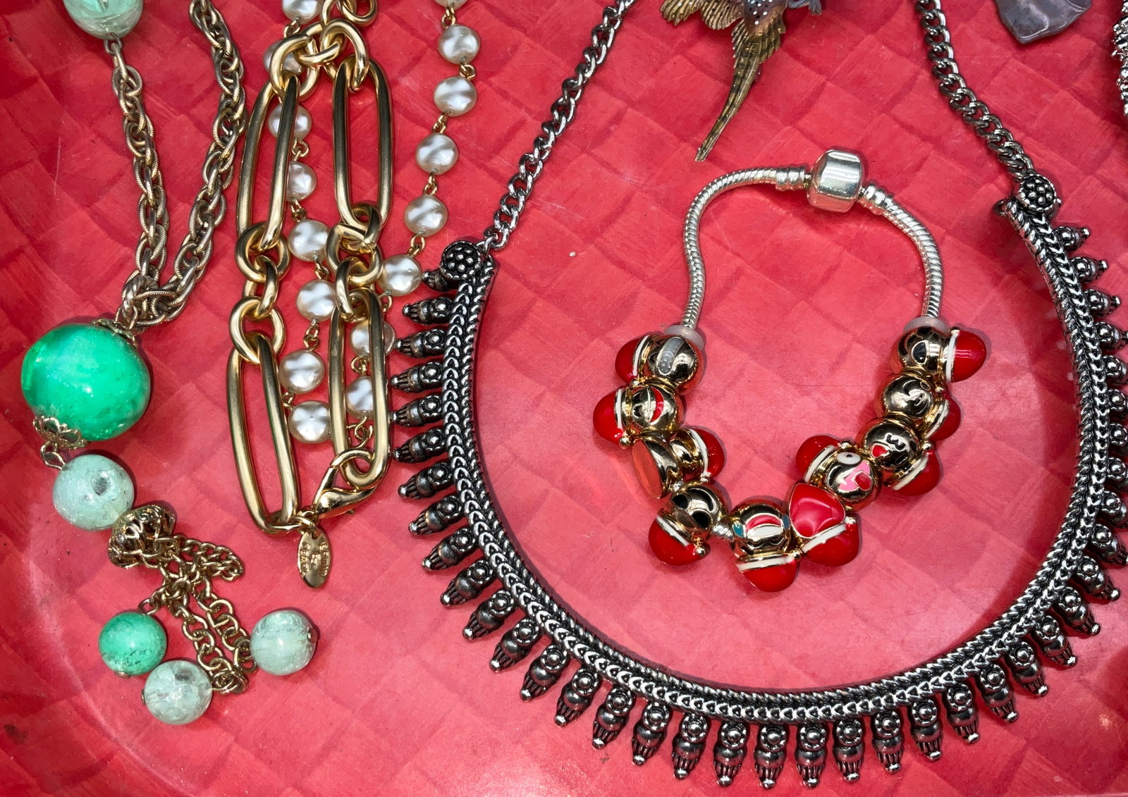 A Collection of Vintage and Contemporary Costume Jewelry - 2
