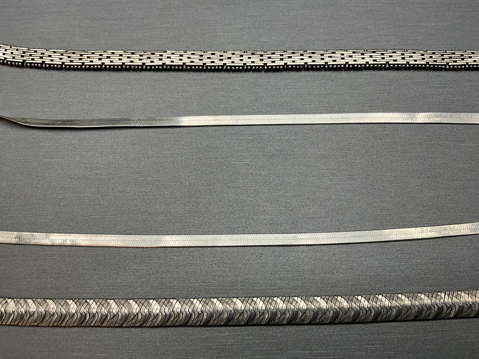 Three Italian Sterling Silver Jewelry Items - 2