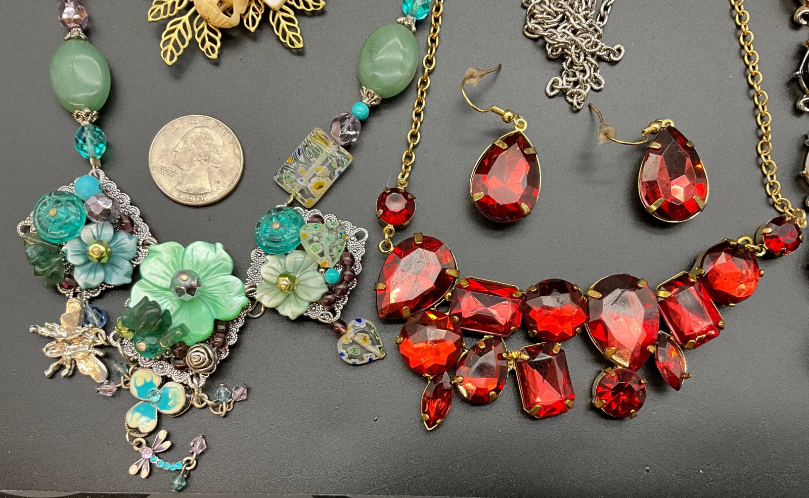 A Collection of Vintage Artisan Costume Jewelry - 2