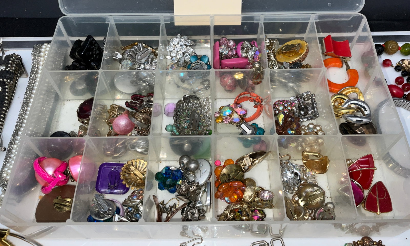 A Collection of Vintage Mixed Metal Costume Jewelry and Watches - 4
