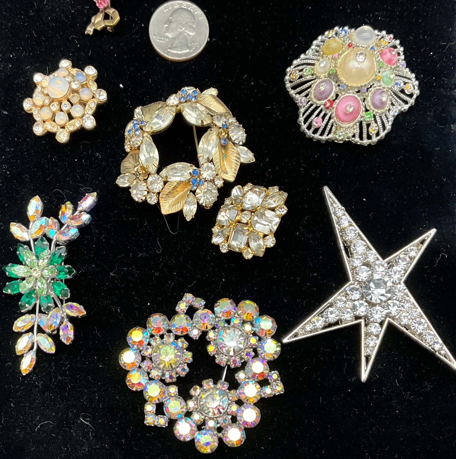 A Collection of Vintage Austrian and Sarah Coventry Costume Jewelry - 2