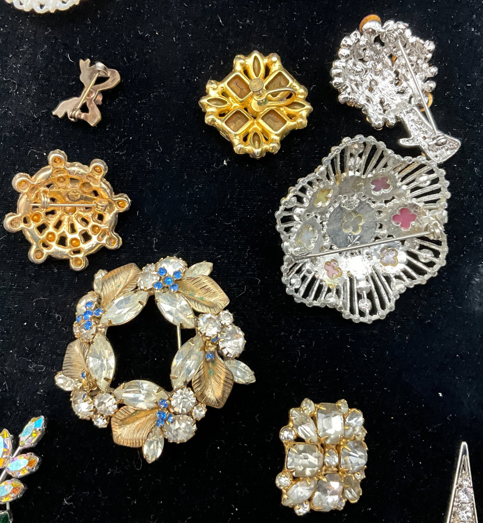 A Collection of Vintage Austrian and Sarah Coventry Costume Jewelry - 5