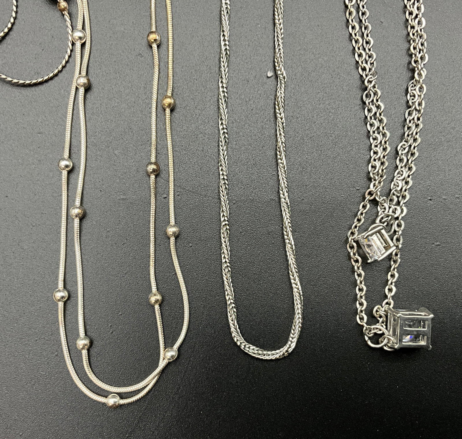 A Collection of Vintage Silver and Gold Tone Costume Jewelry - 3