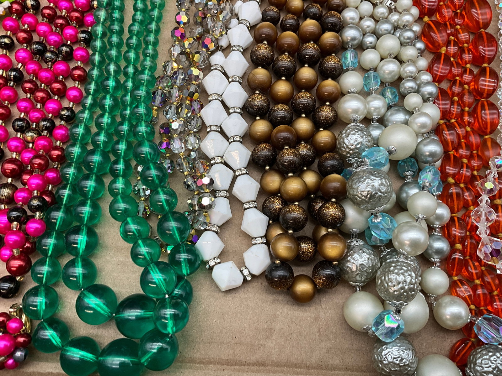 A Collection of Vintage Mid-Century Modern Costume Jewelry - 3