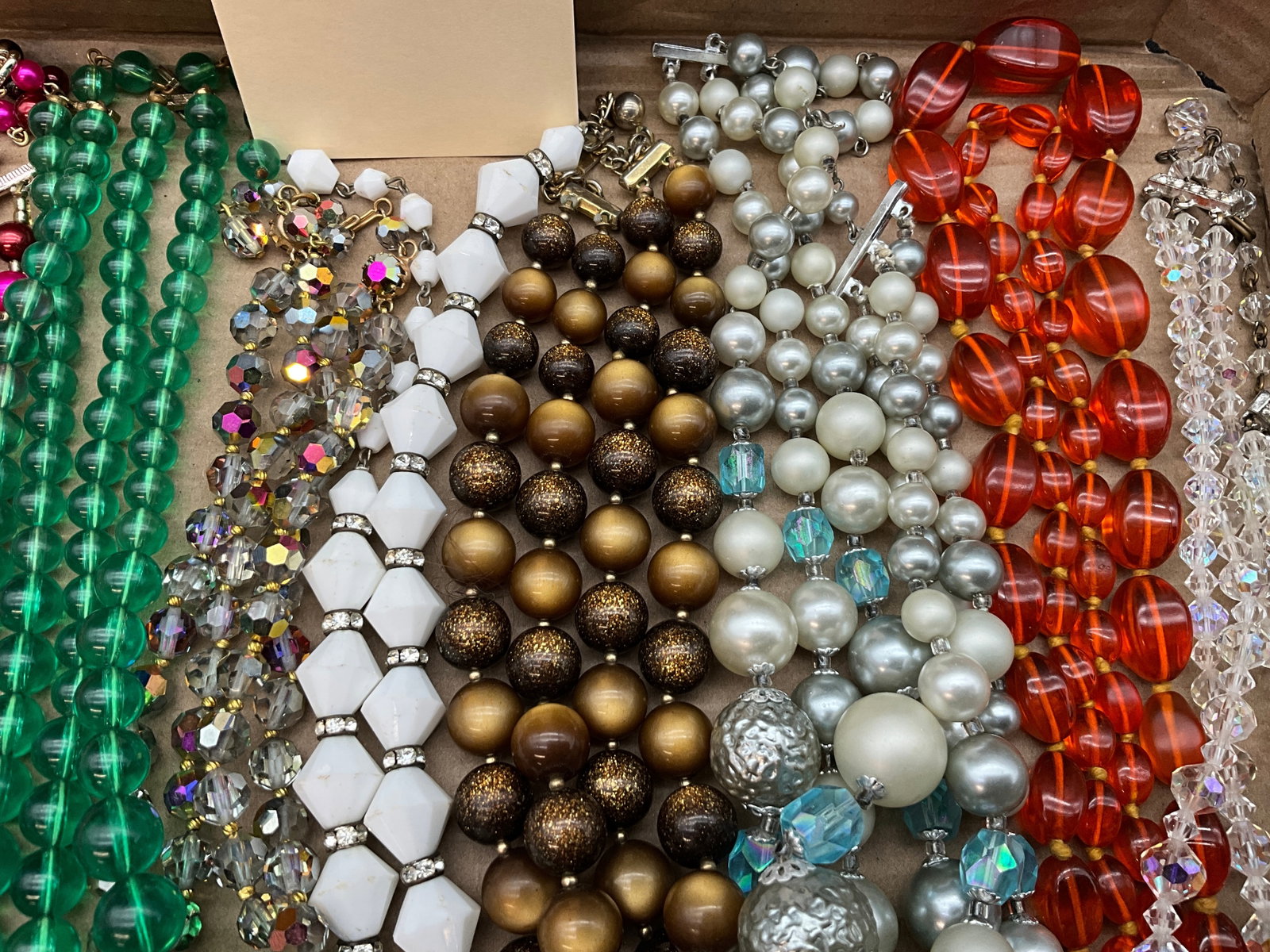 A Collection of Vintage Mid-Century Modern Costume Jewelry - 4