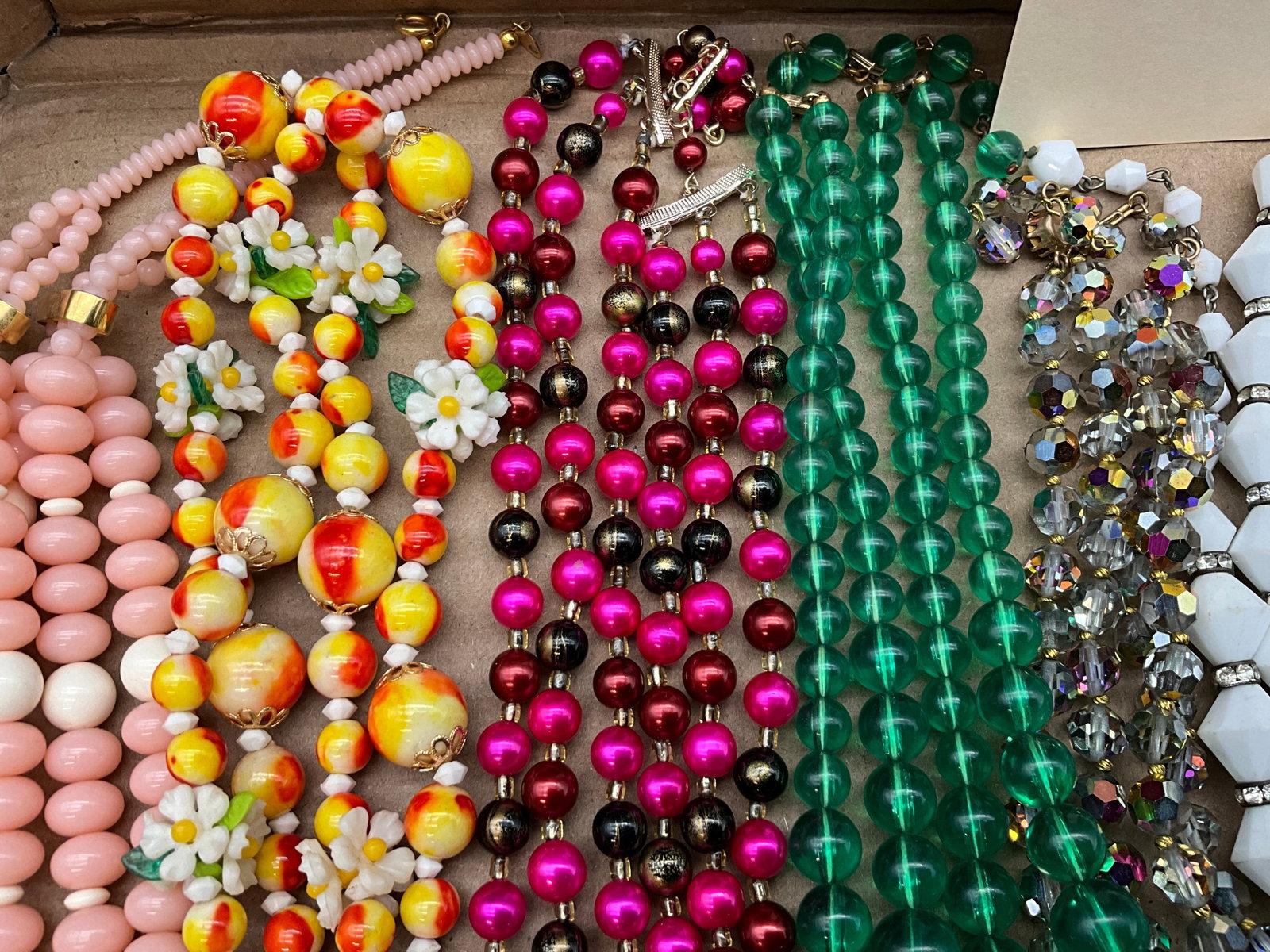 A Collection of Vintage Mid-Century Modern Costume Jewelry - 5