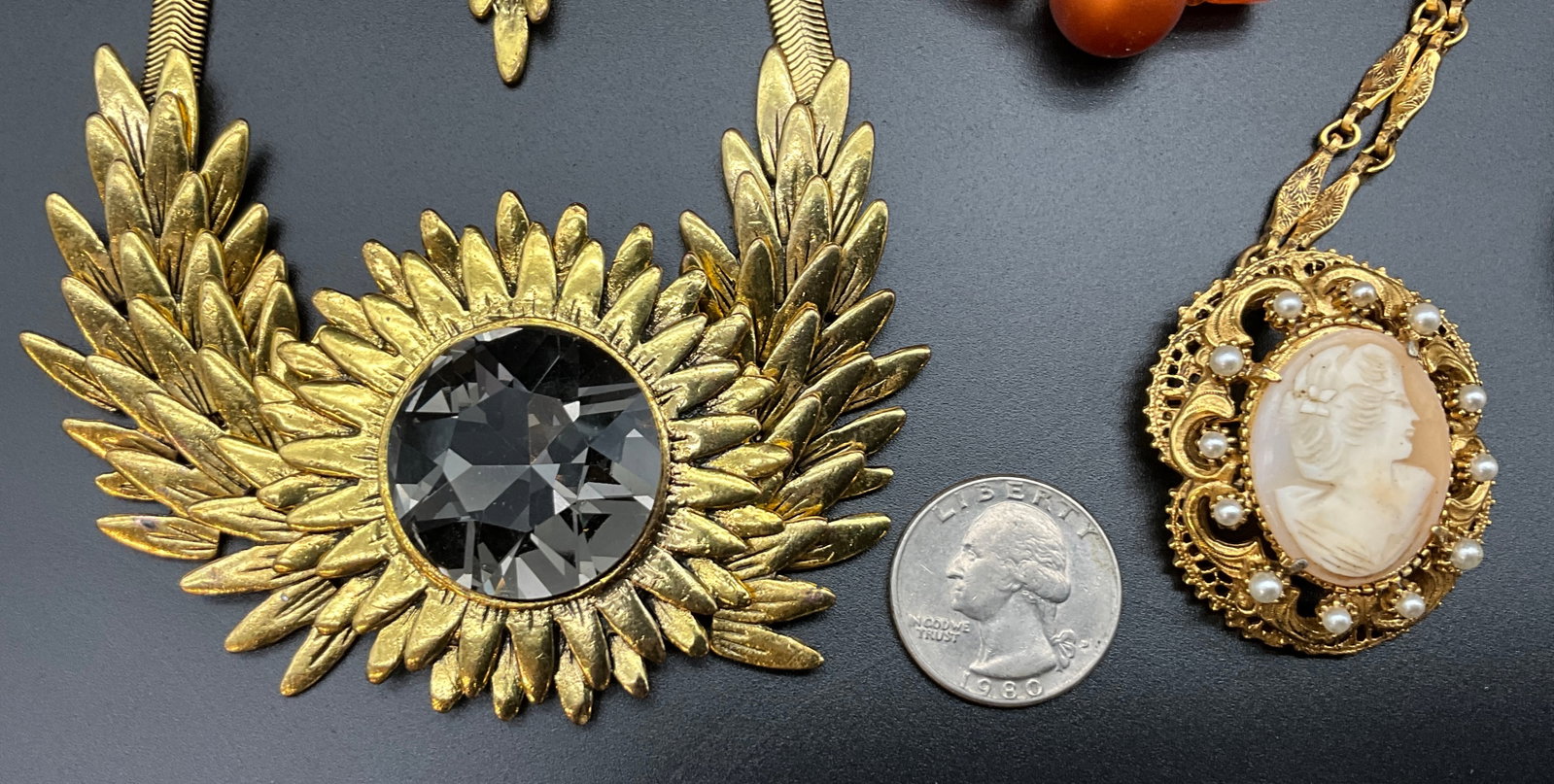 An Assortment of Vintage and Contemporary Costume Jewelry - 2