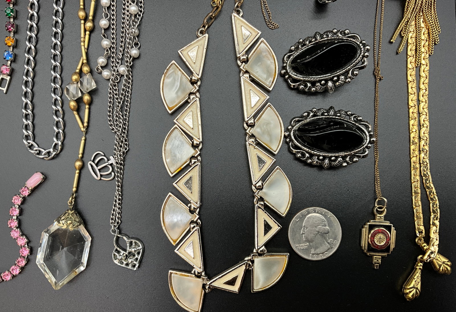 A Collection of Vintage Costume Jewelry - 2