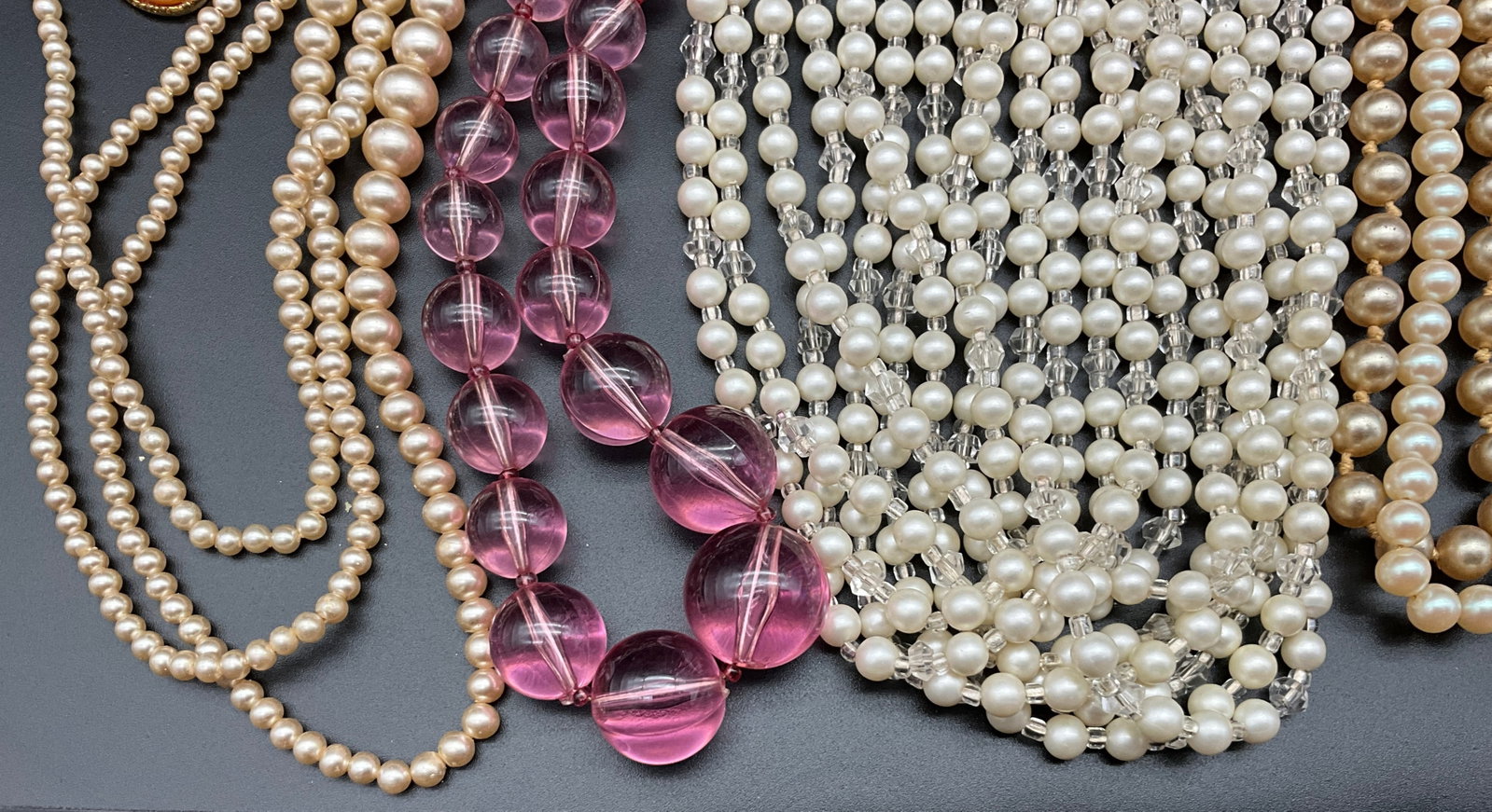 A Collection of 25 Vintage Costume Jewelry Pieces - 2
