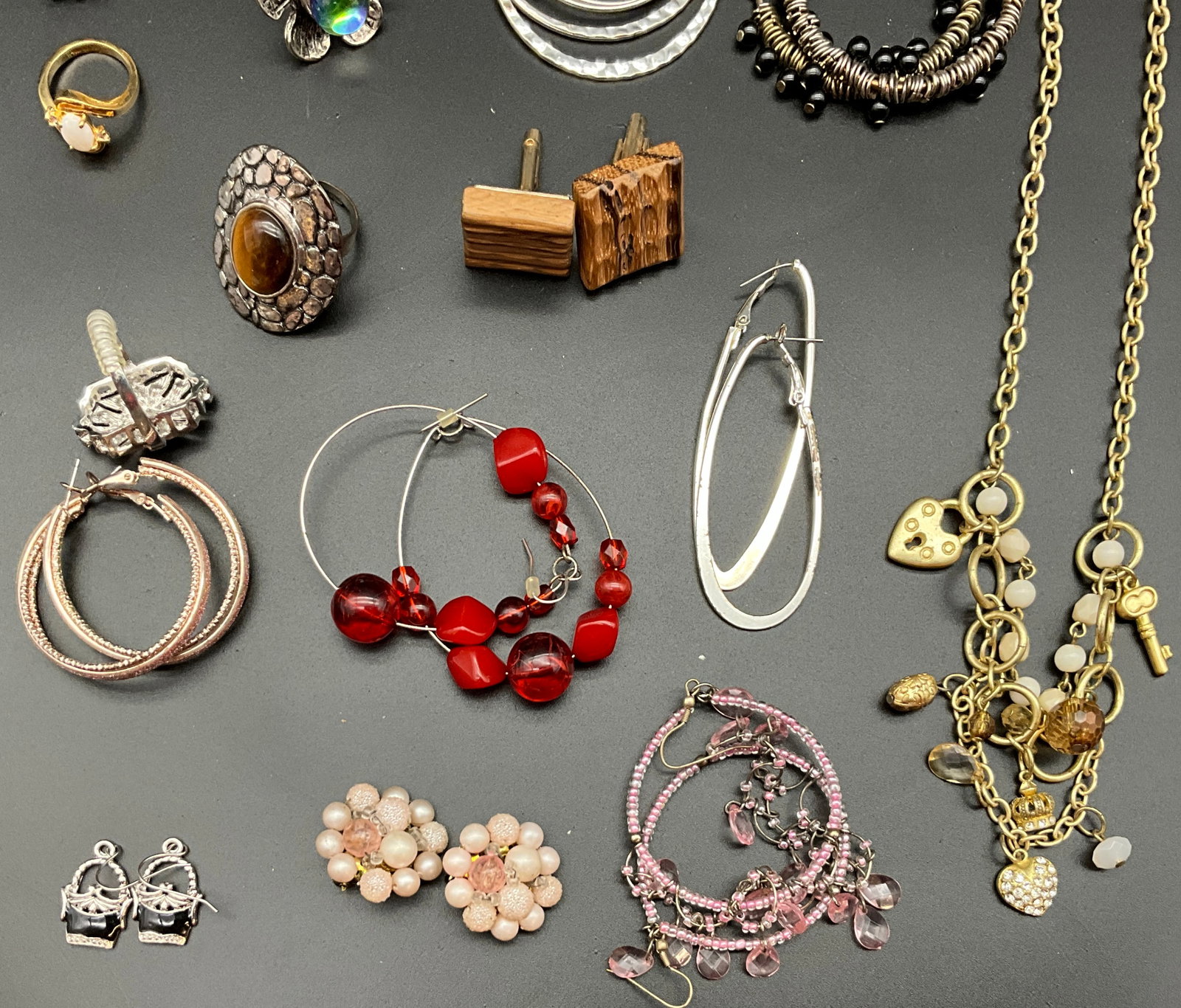 An Assortment of Vintage and Contemporary Costume Jewelry - 2