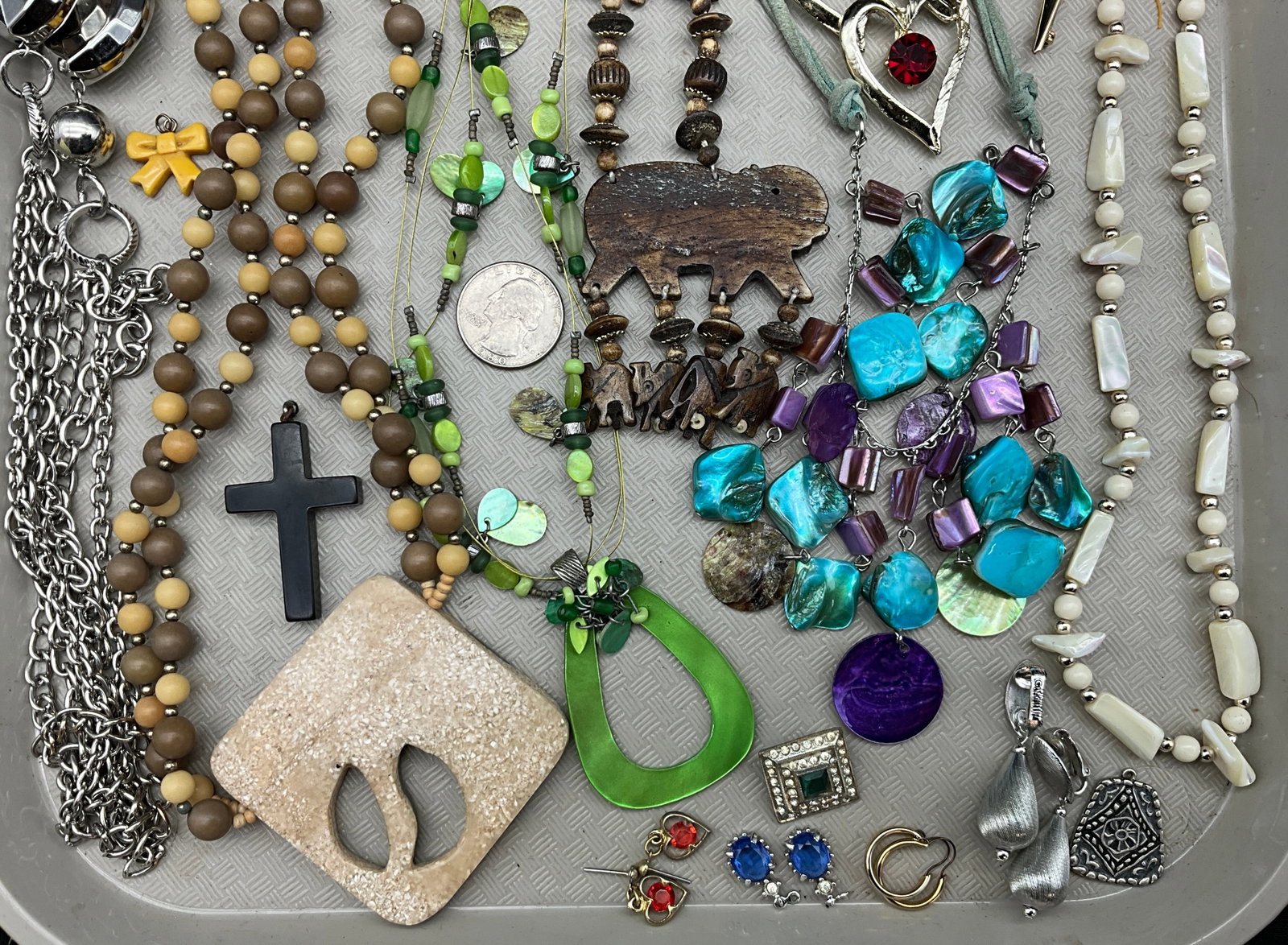 A Collection of Vintage Bohemian and Modernist Costume Jewelry - 2