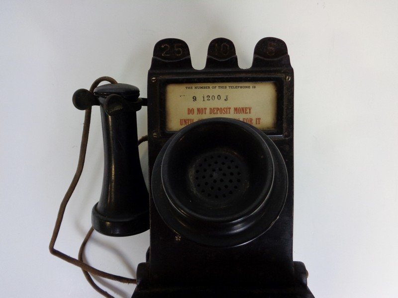 Early Pay Telephone. Gray Tel Pay Station Company, (1 of 2)