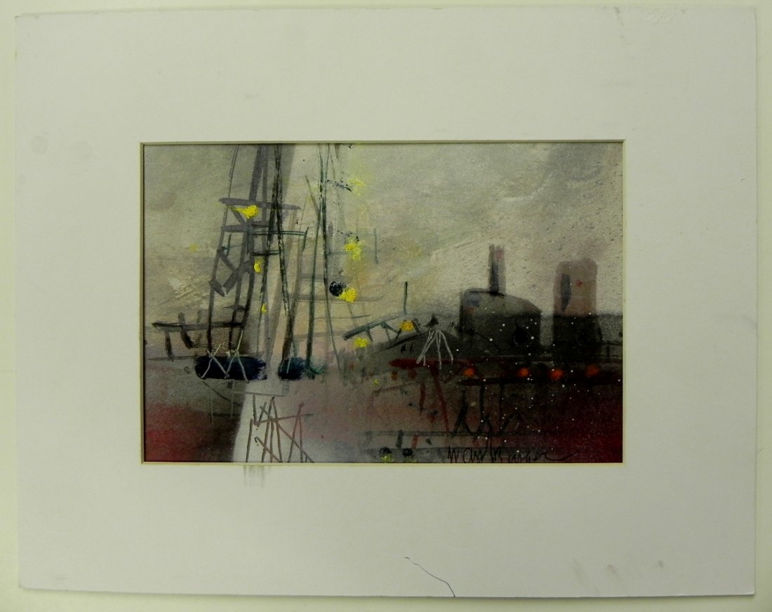 W Carl Burger Watercolor (1 of 2)