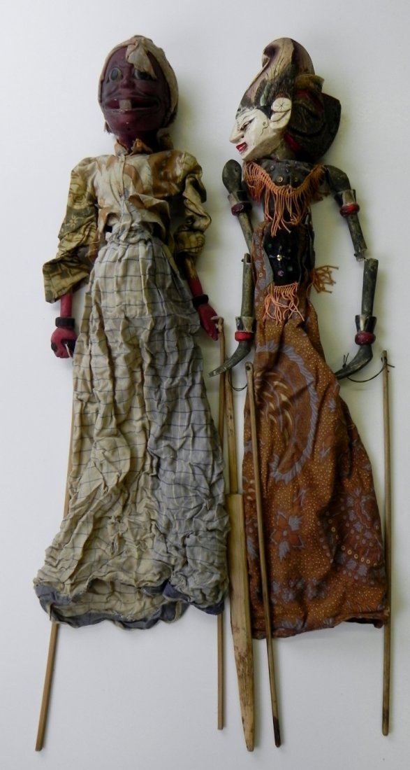 Stick Puppets: 2 African Stick Puppets