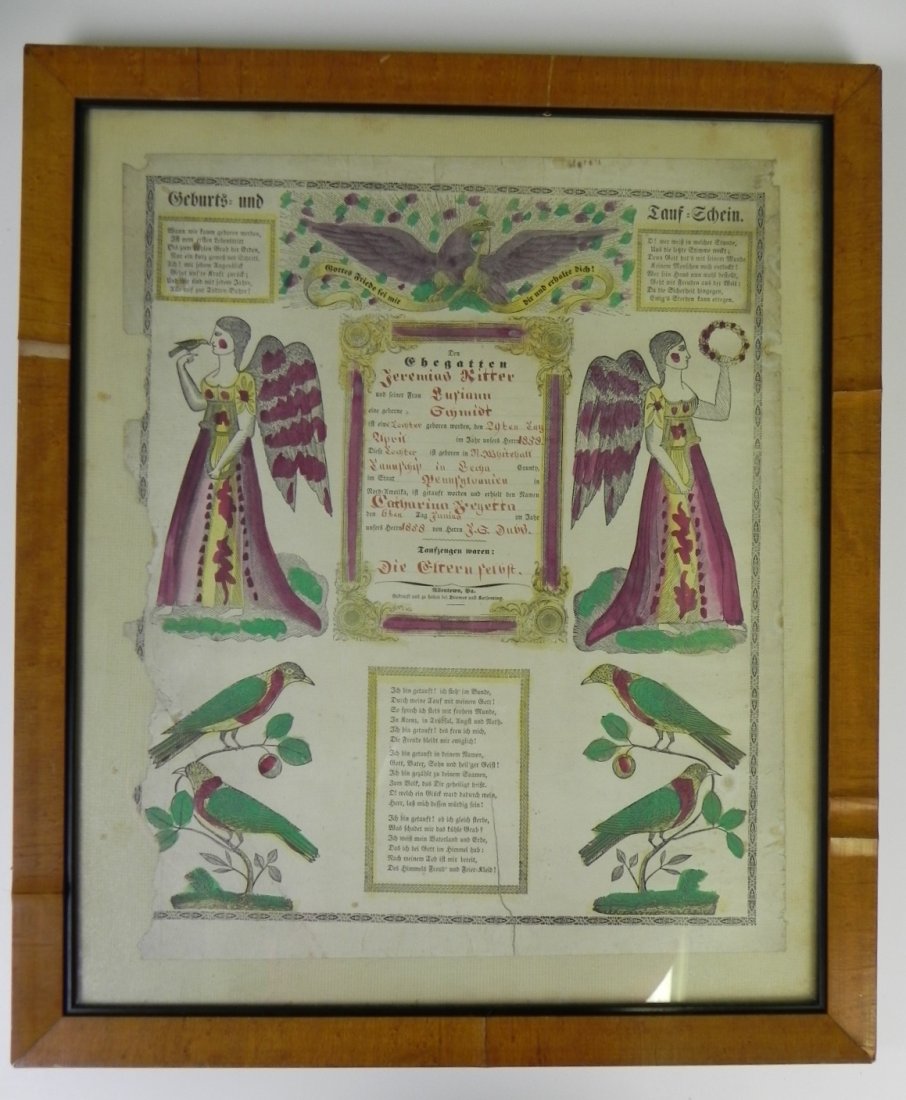 German Baptism Certificate (1 of 6)