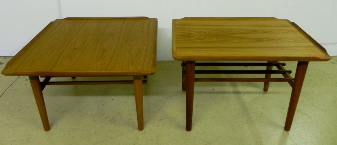 Mid Century Modern Danish Teak End Stands (1 of 3)