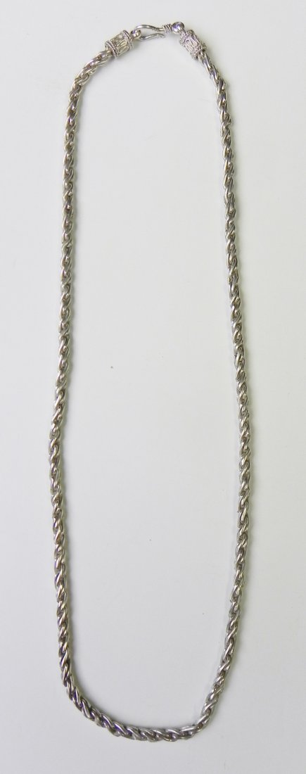 STERLING ROPE NECKLACE (1 of 3)