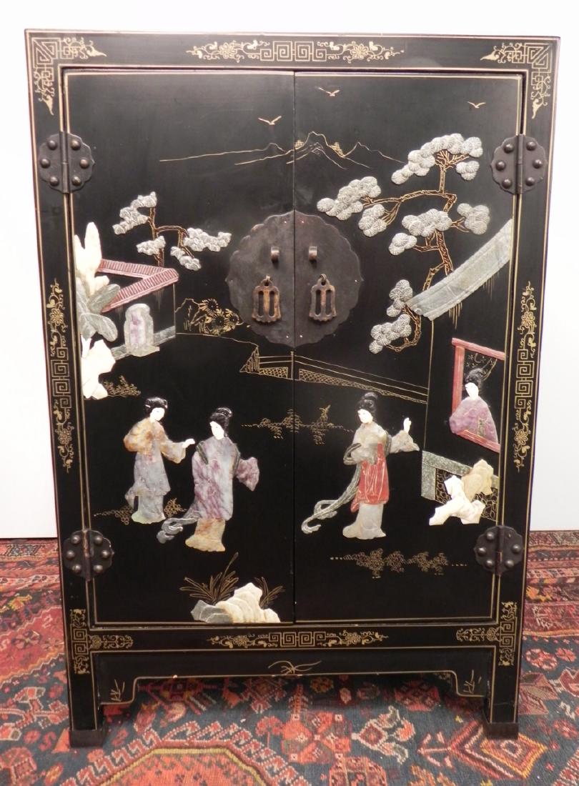 DECORATED ASIAN CABINET (1 of 5)