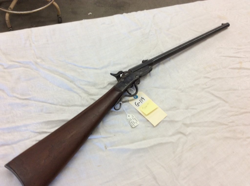 1865 MAYNARD CARBINE 50 CAL #2 USED IN 11TH INDIANA AND: 1865 MAYNARD CARBINE 50 CAL #2 USED IN 11TH INDIANA AND 11TH TENNESSE VOLUNTEERS EST VALUE $1400