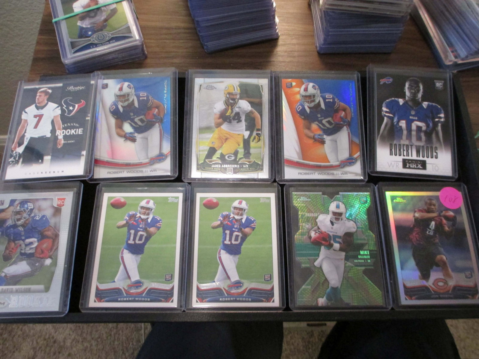 jon bostic,mike gillislee,robert woods,jared: nice lot