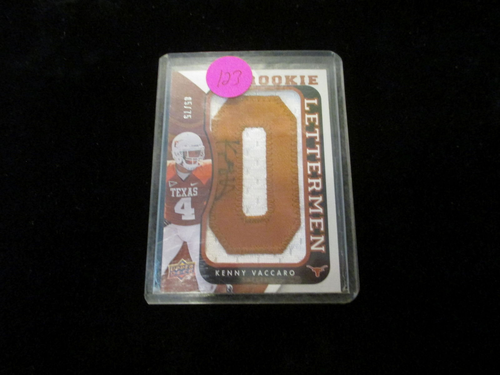 2014 upper deck exclusive patch and jersey and number (1 of 1)