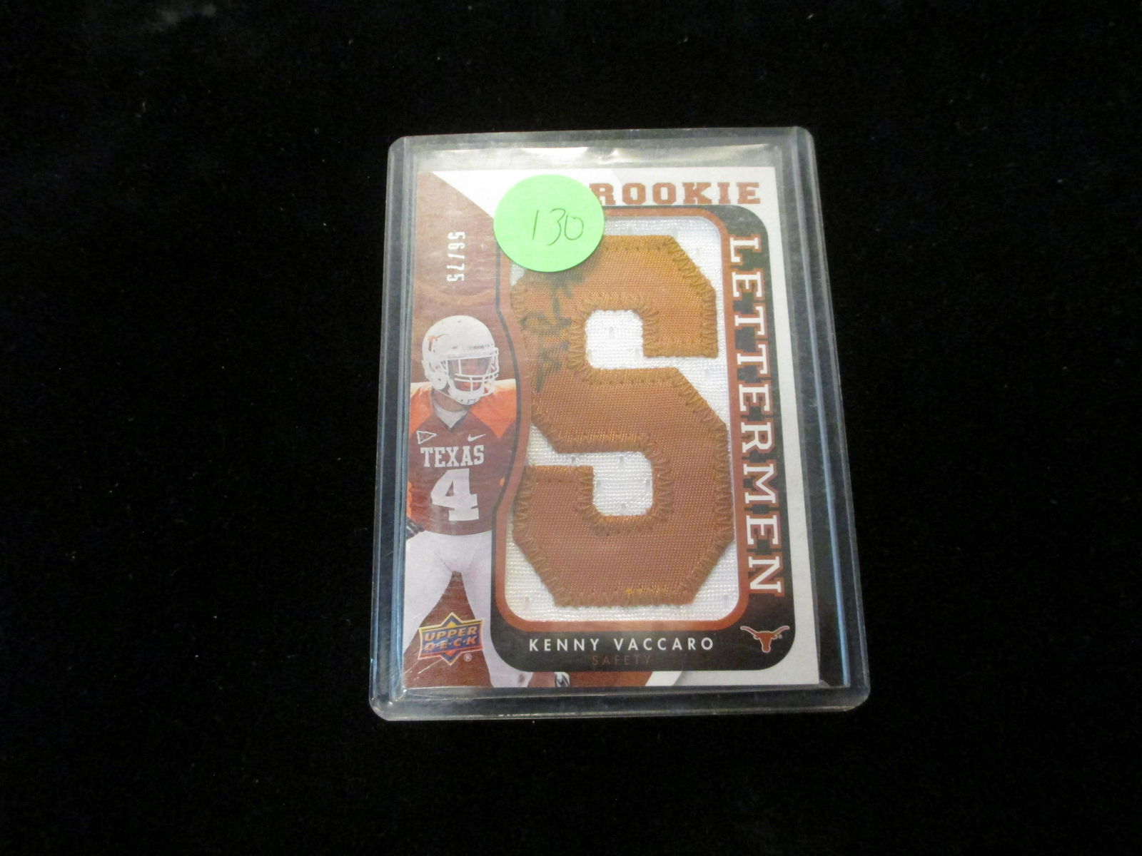 2021 upper deck exclusive patch and jersey and number (1 of 1)