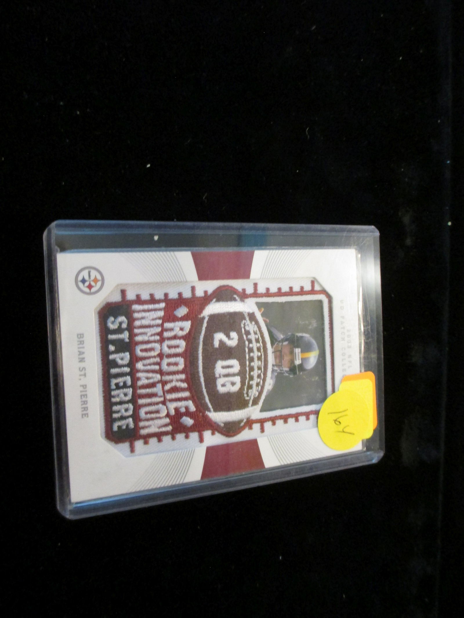 2003 upper deck brian st pierre patch card (1 of 1)