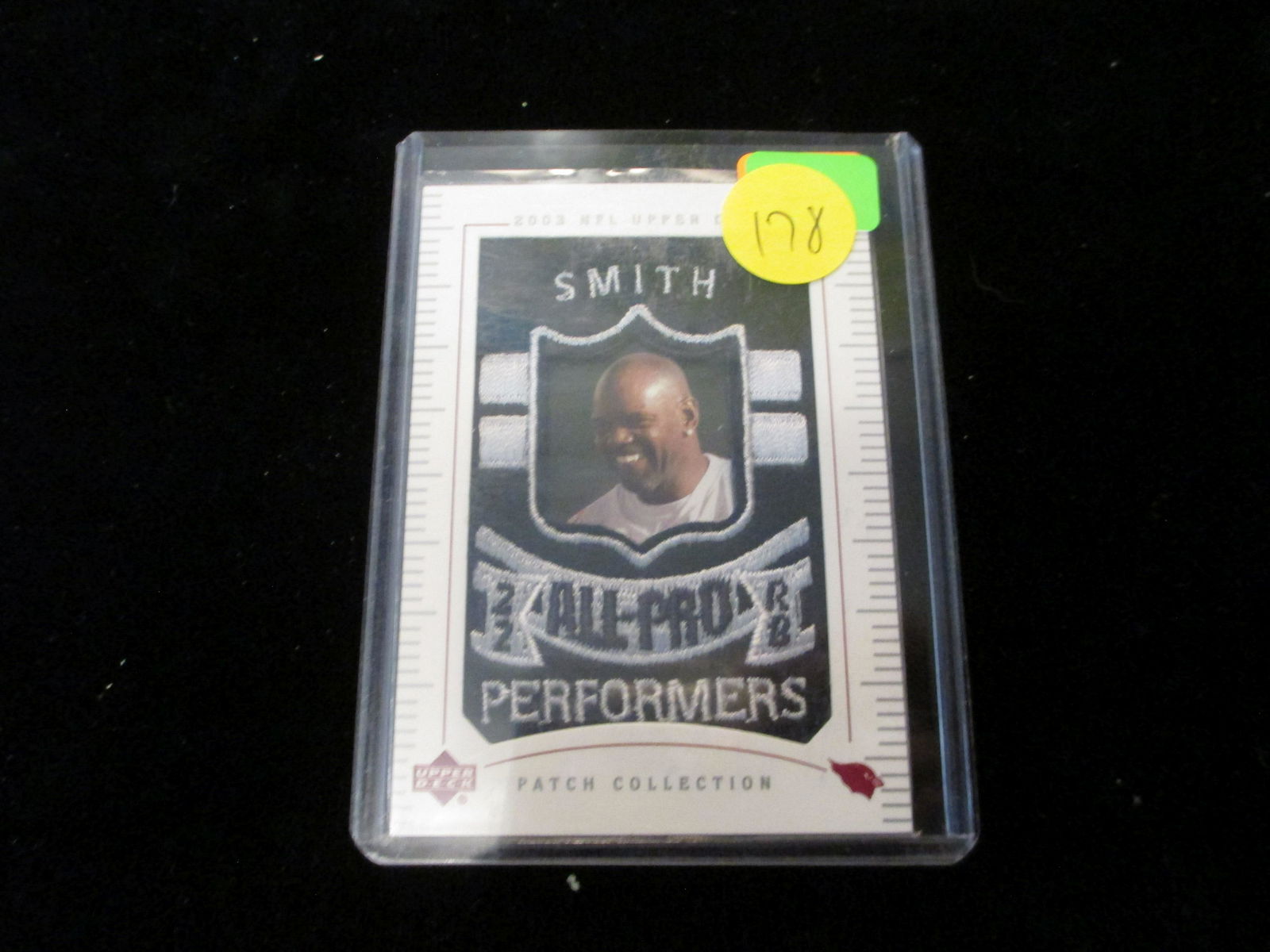 2003 upper deck emmit smith patch card (1 of 1)