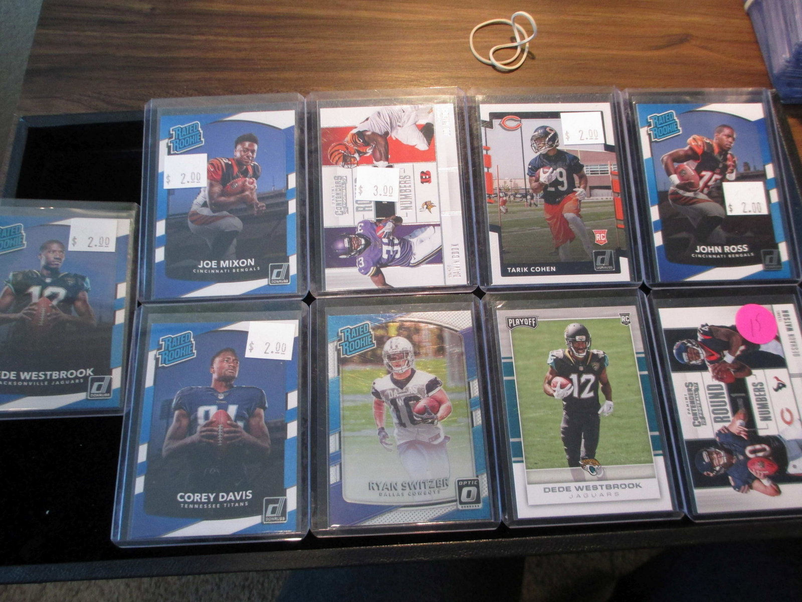 mitchell trubisky,deshaun watson,dede westbrook,ryan: big lot