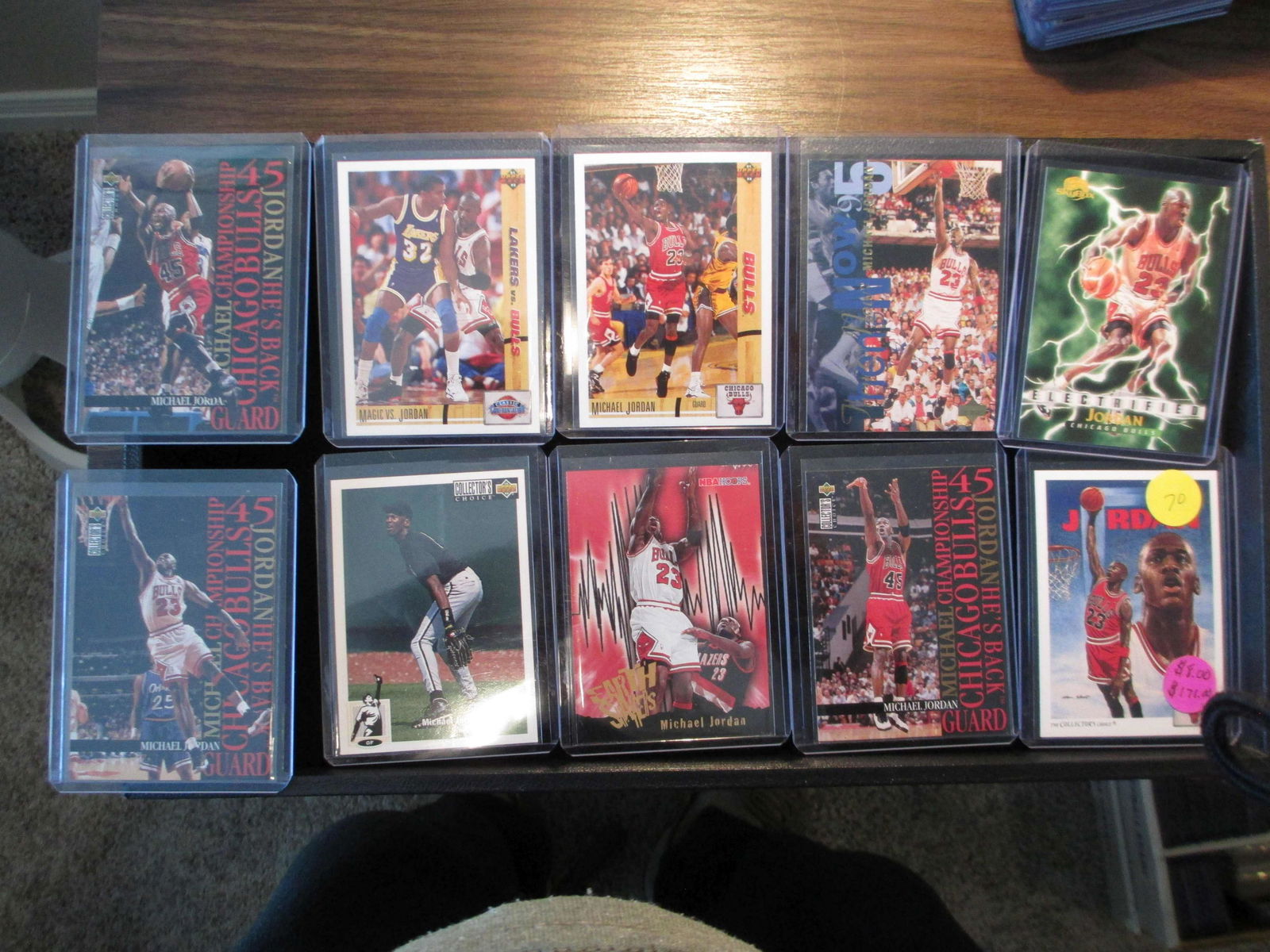 michael jordan card lot 10 cards total (1 of 1)