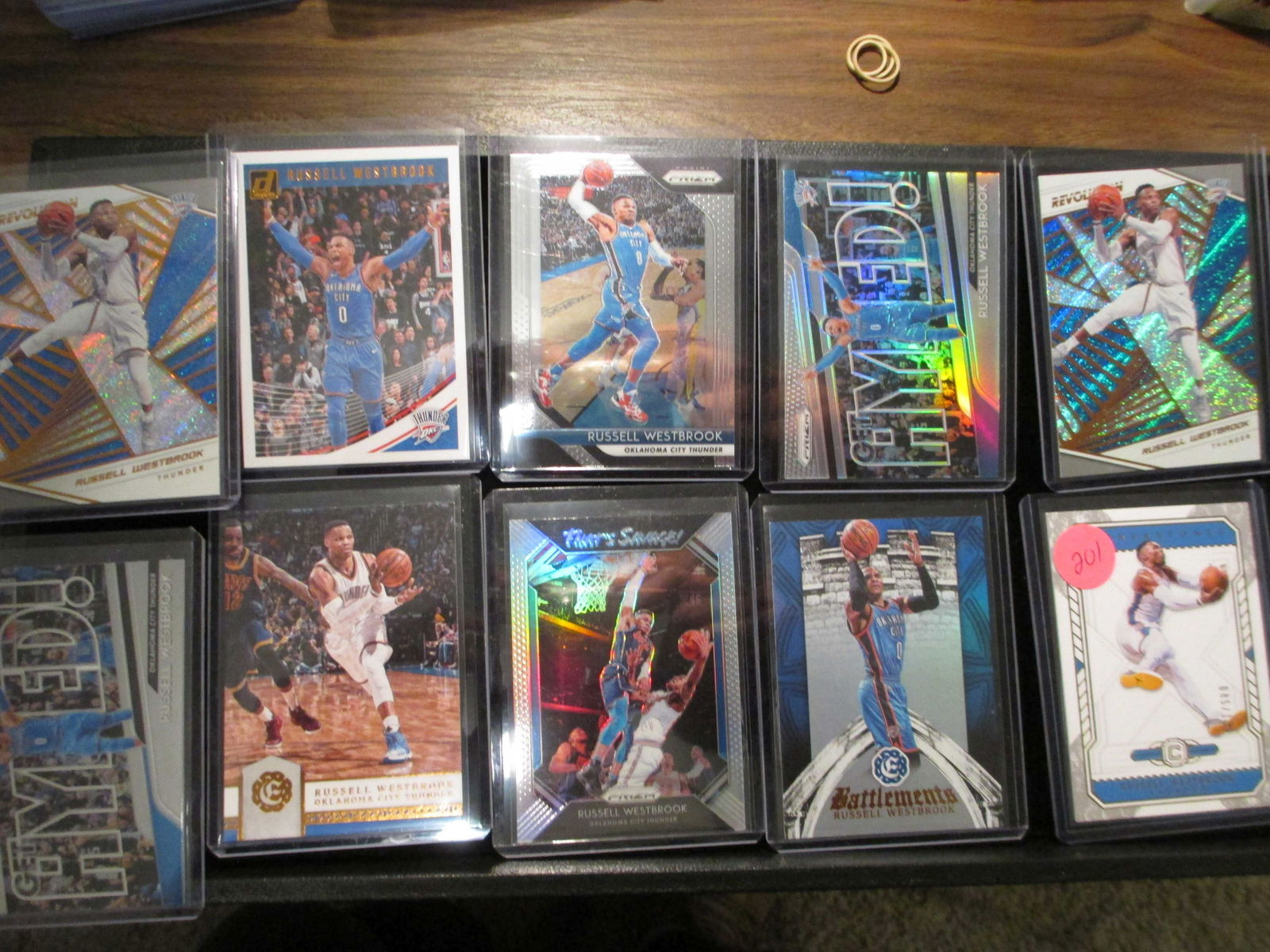 lot of 10 russell westbrook cards (1 of 1)