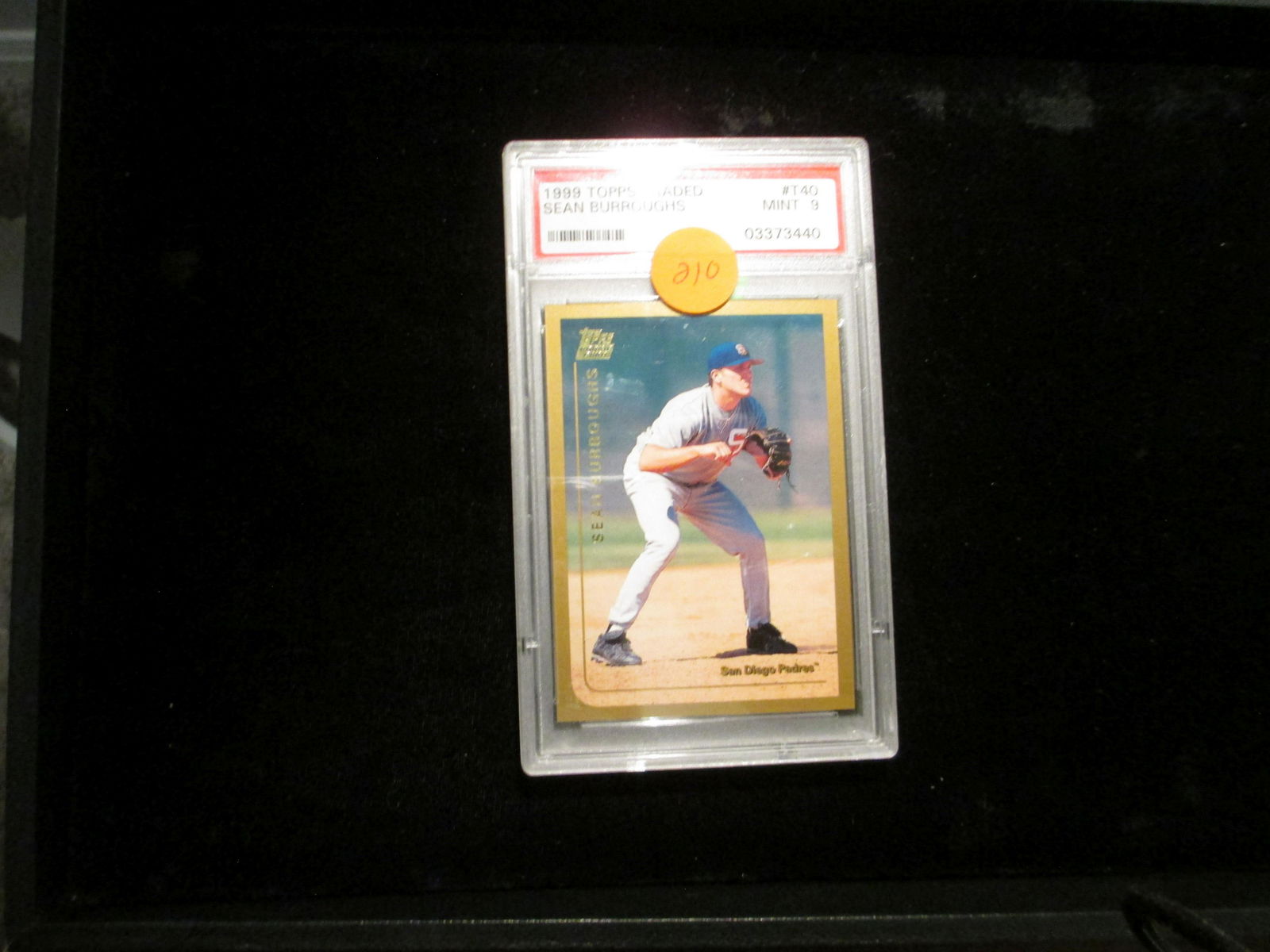 psa graded 1999 topps seasn burroughs mint 9 (1 of 1)