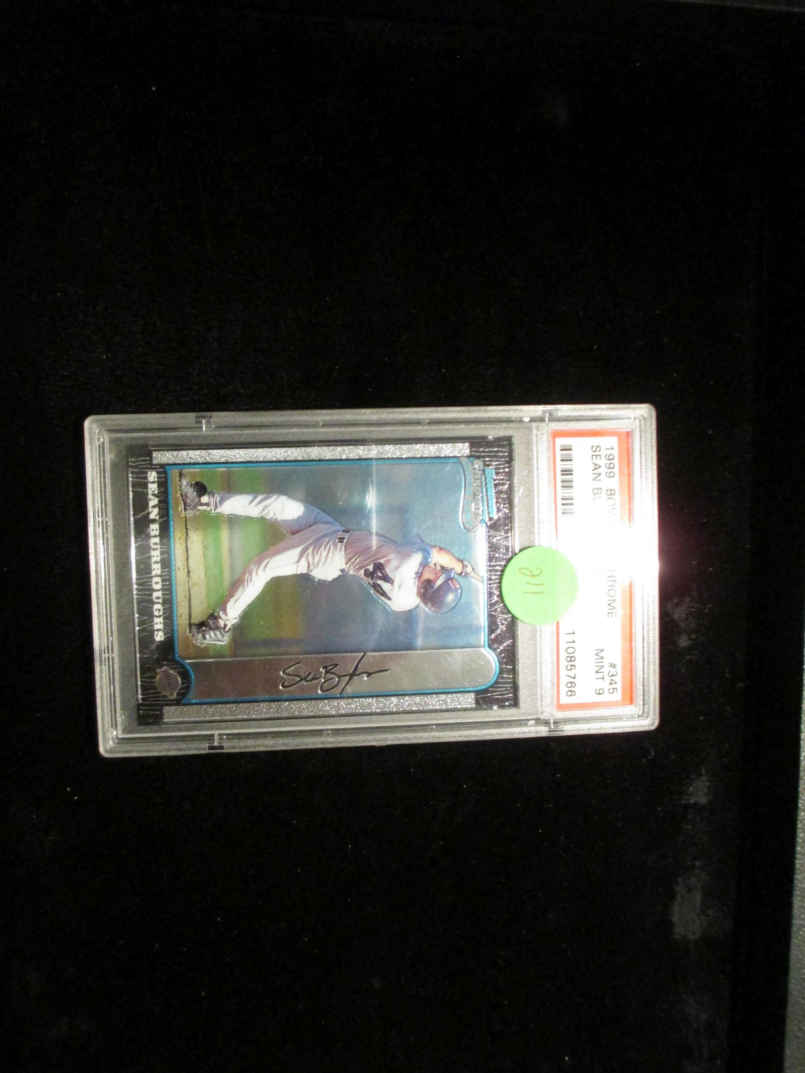 psa graded 1999 sean burroughs bowman chrome mint 9 (1 of 1)