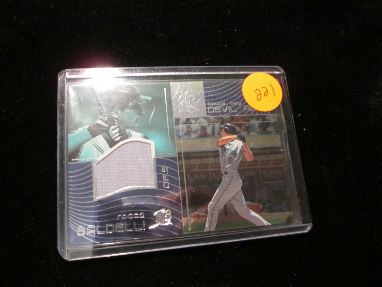 2004 upper deck rocco baldelli jersey card (1 of 1)