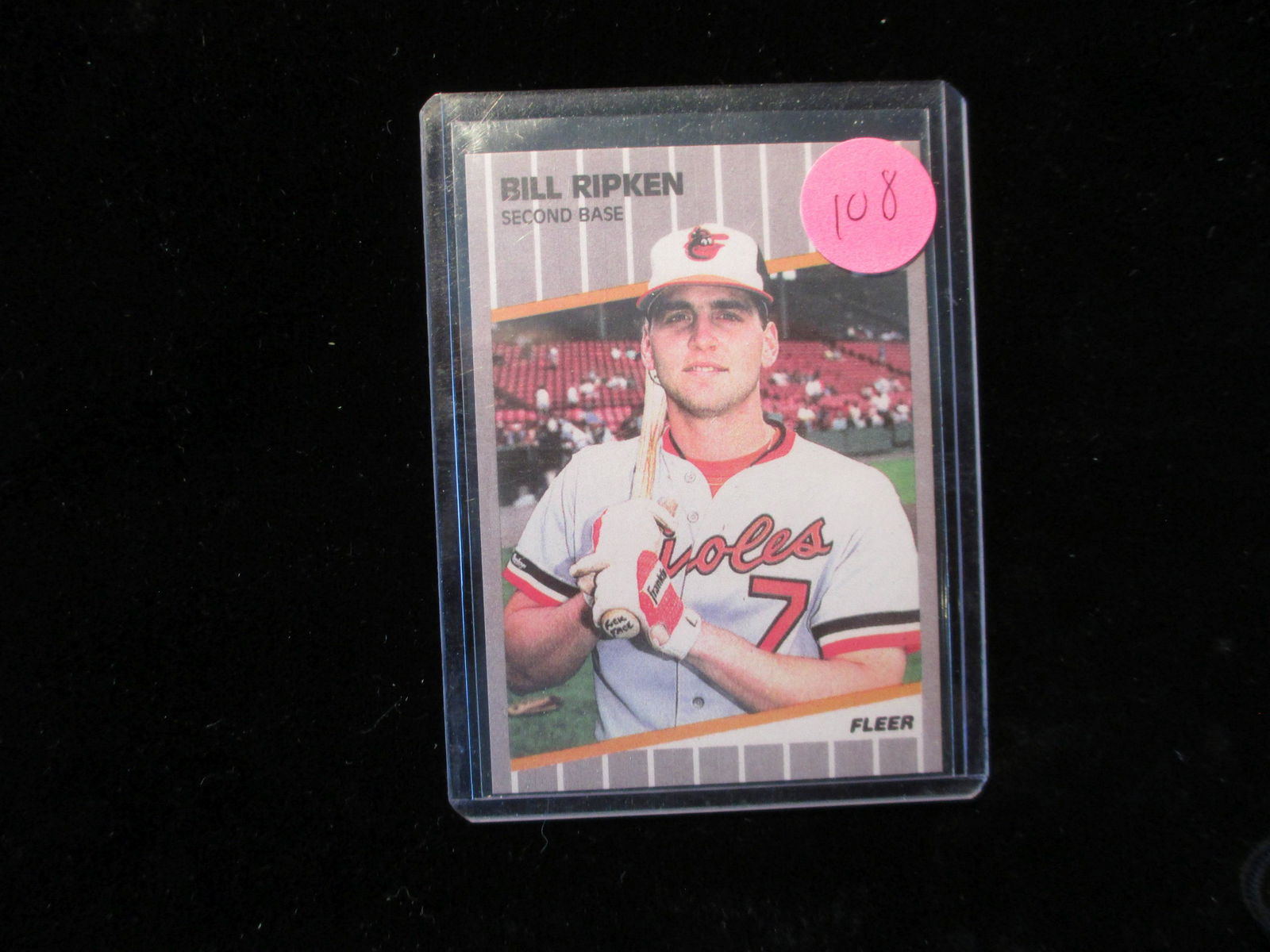 1989 fleer bill ripken f - - - face card (1 of 1)