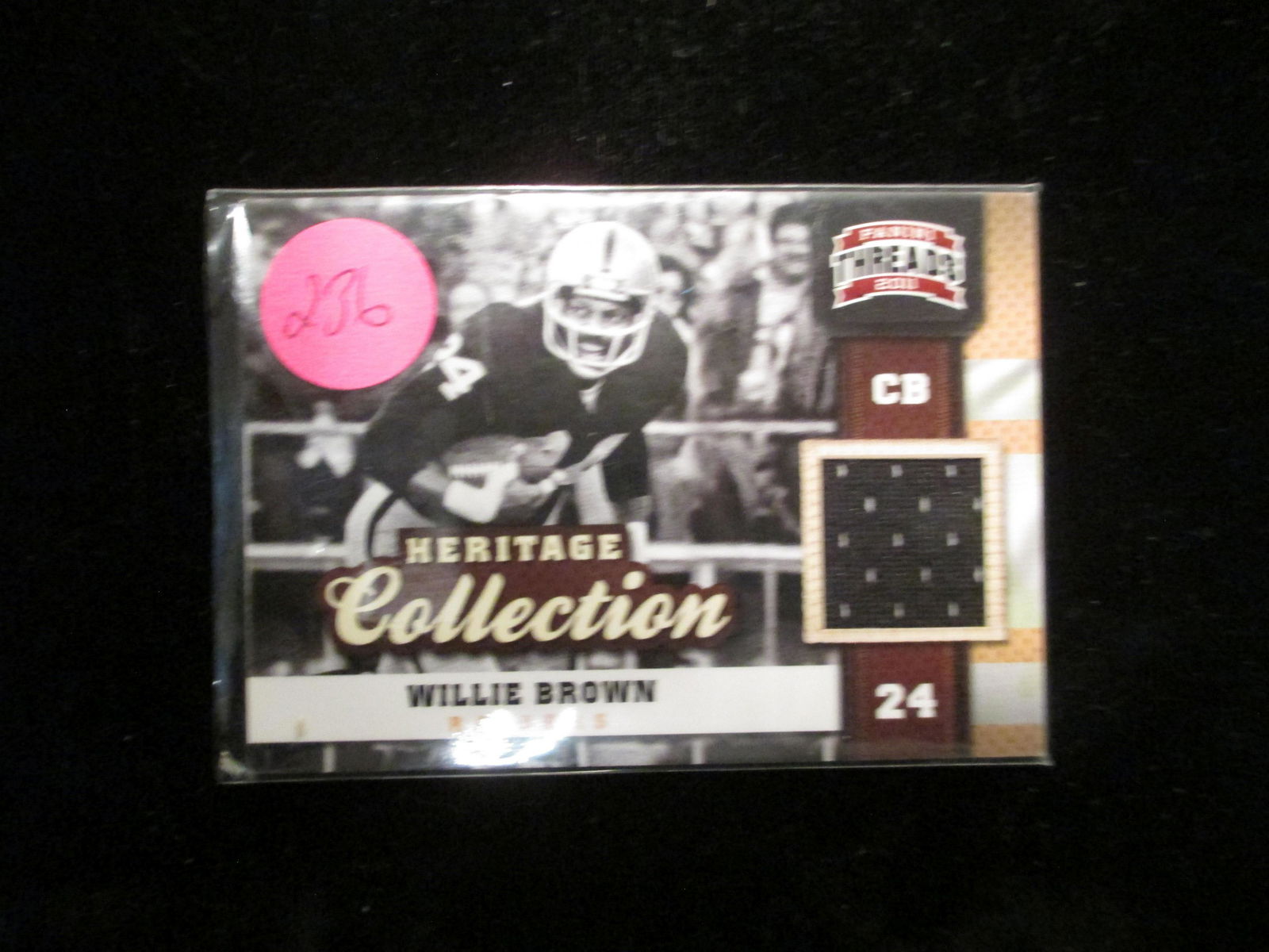 2011 panini willie brown jersey card (1 of 1)
