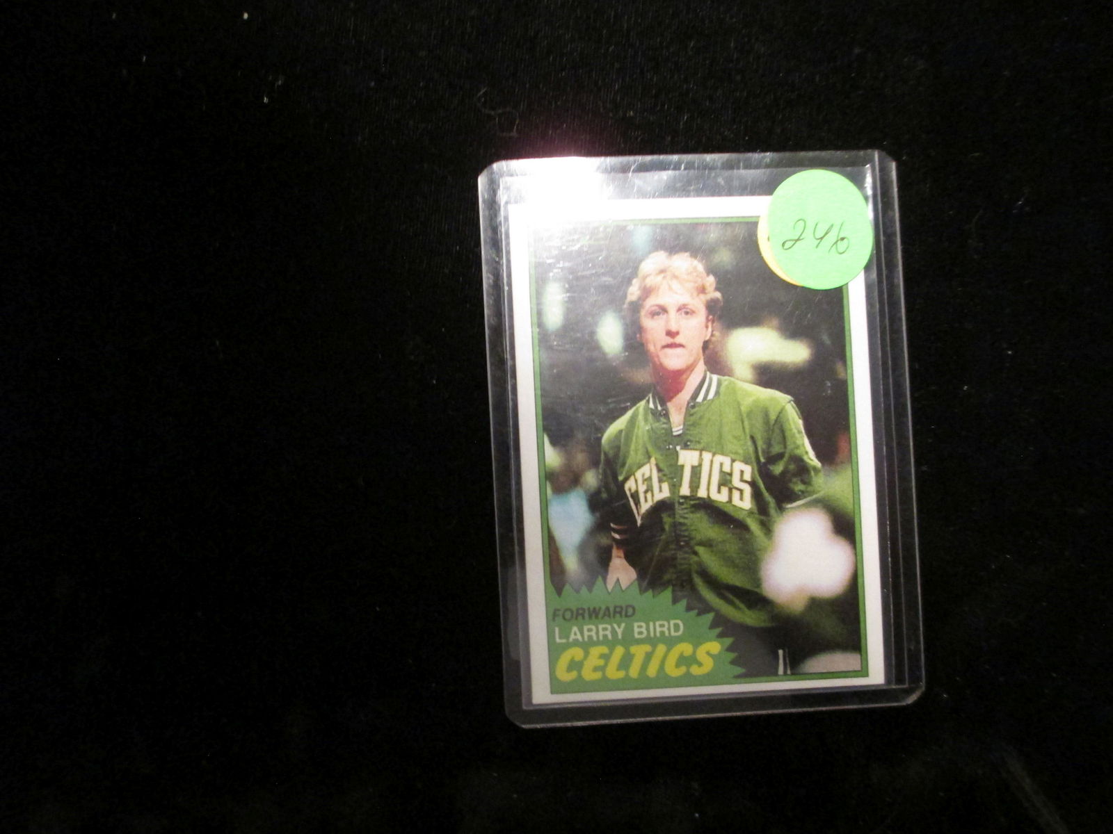 1981 topps #4 larry bird (1 of 1)