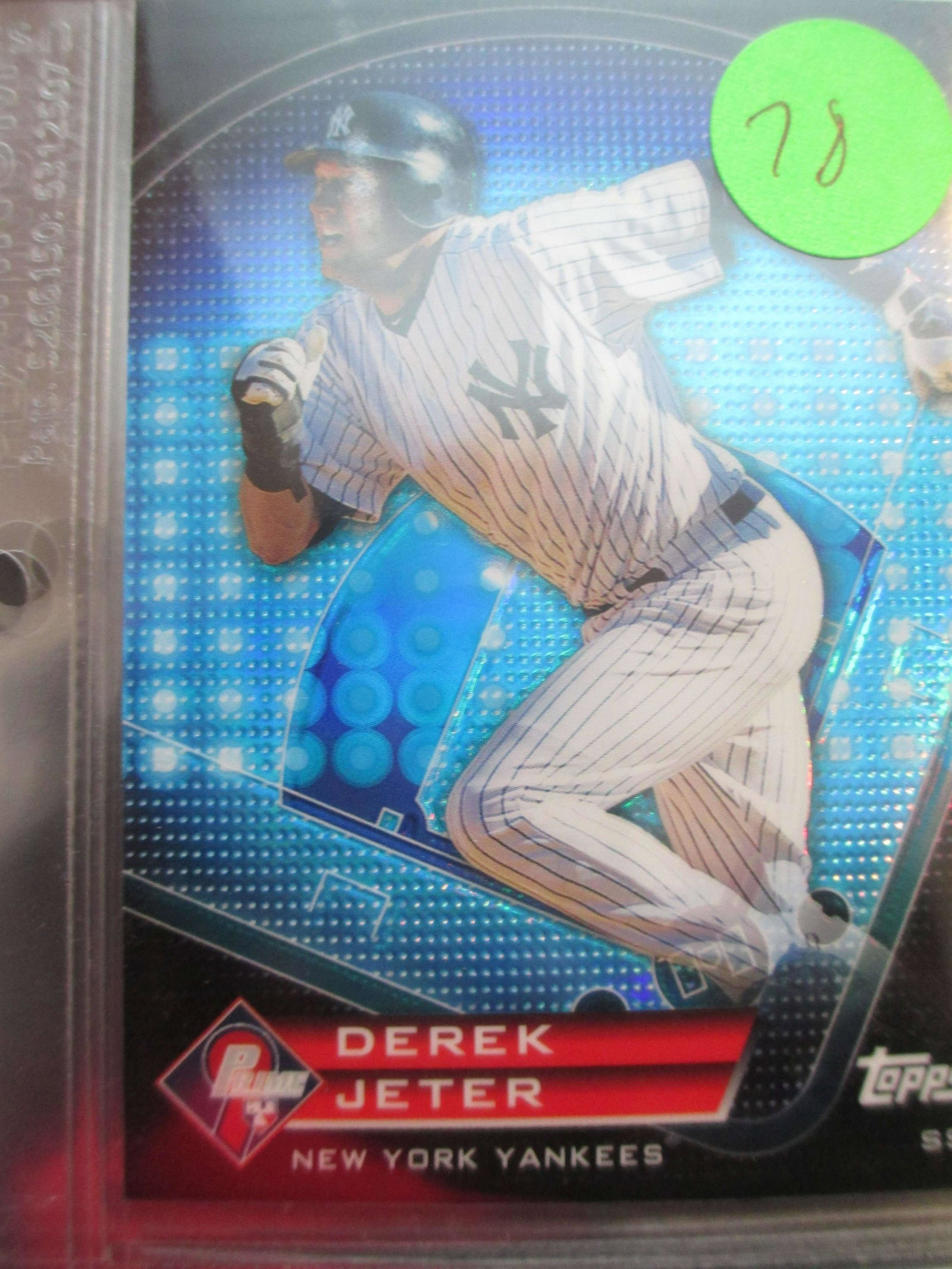 topps traded legend rare find derek jeter: home run legand