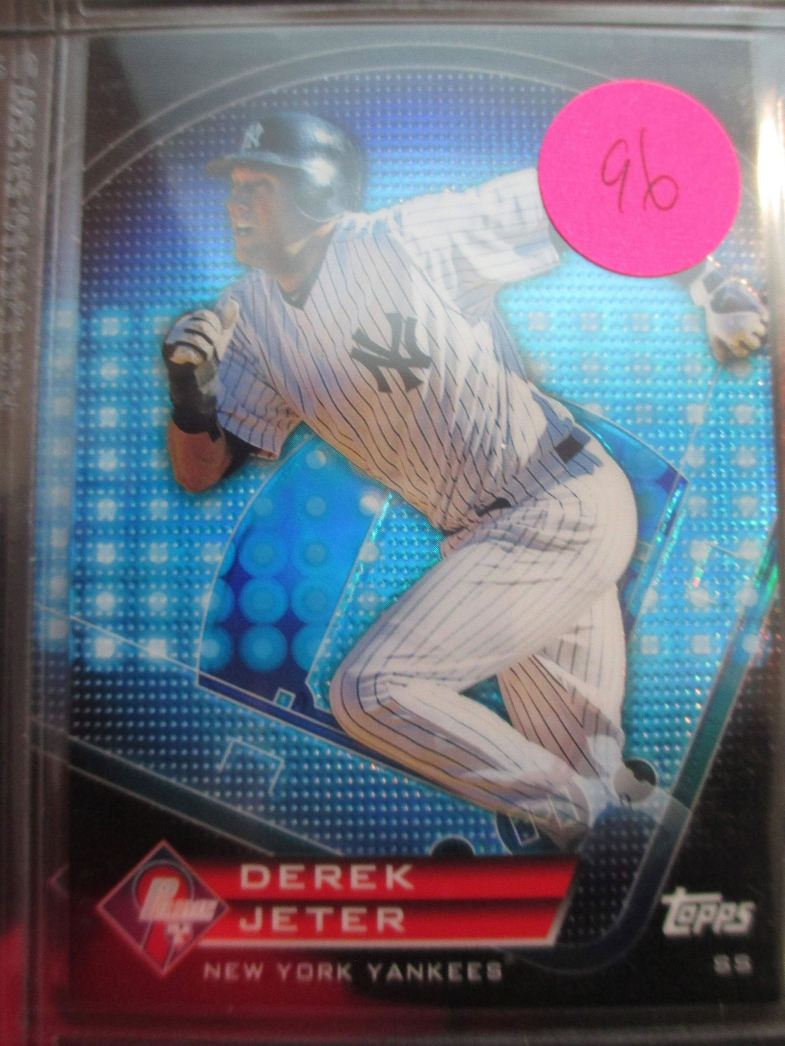 topps traded legend rare find derek jeter: home run legand