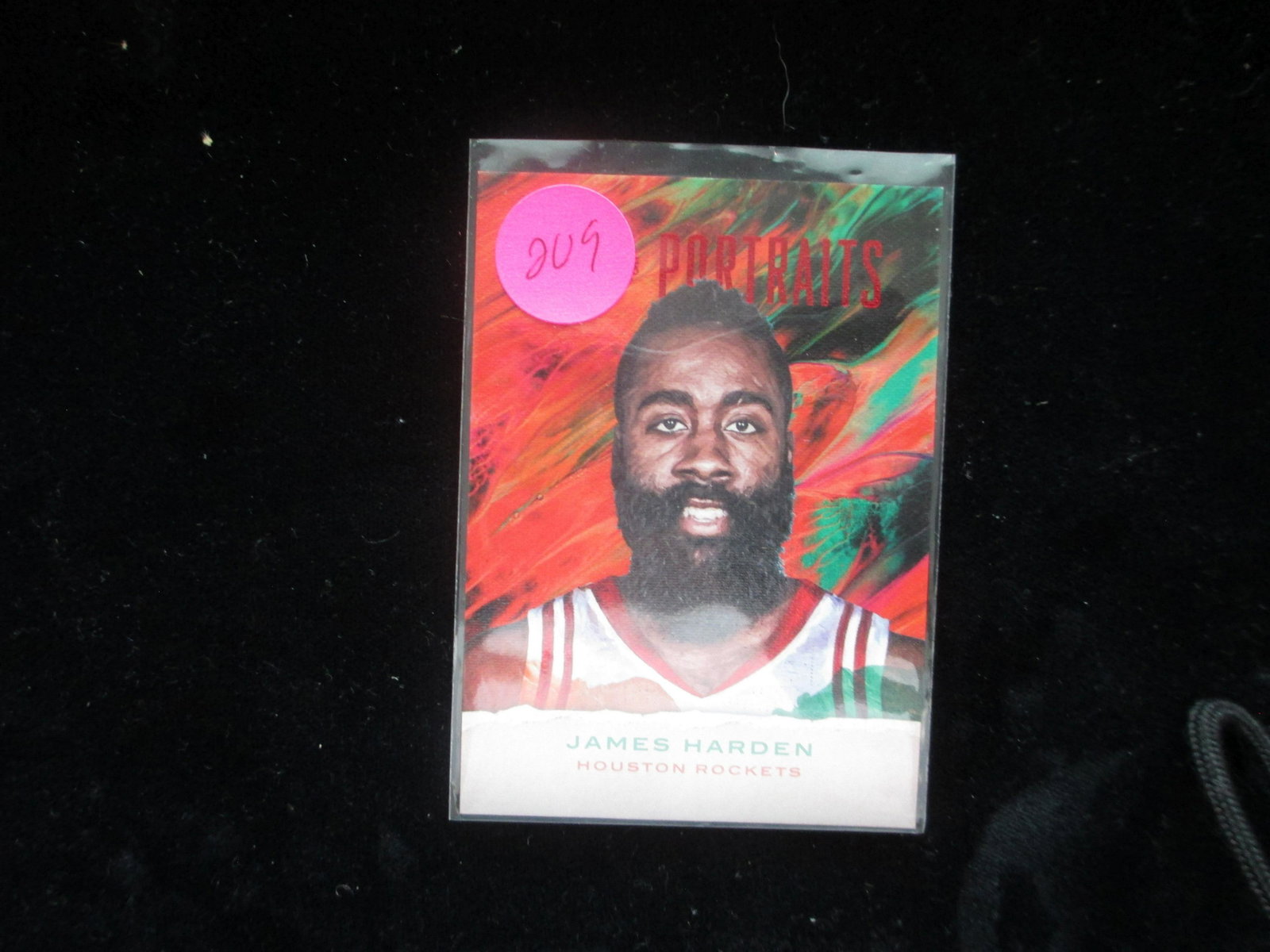 2016/7 james harden portraits: houston rockets
