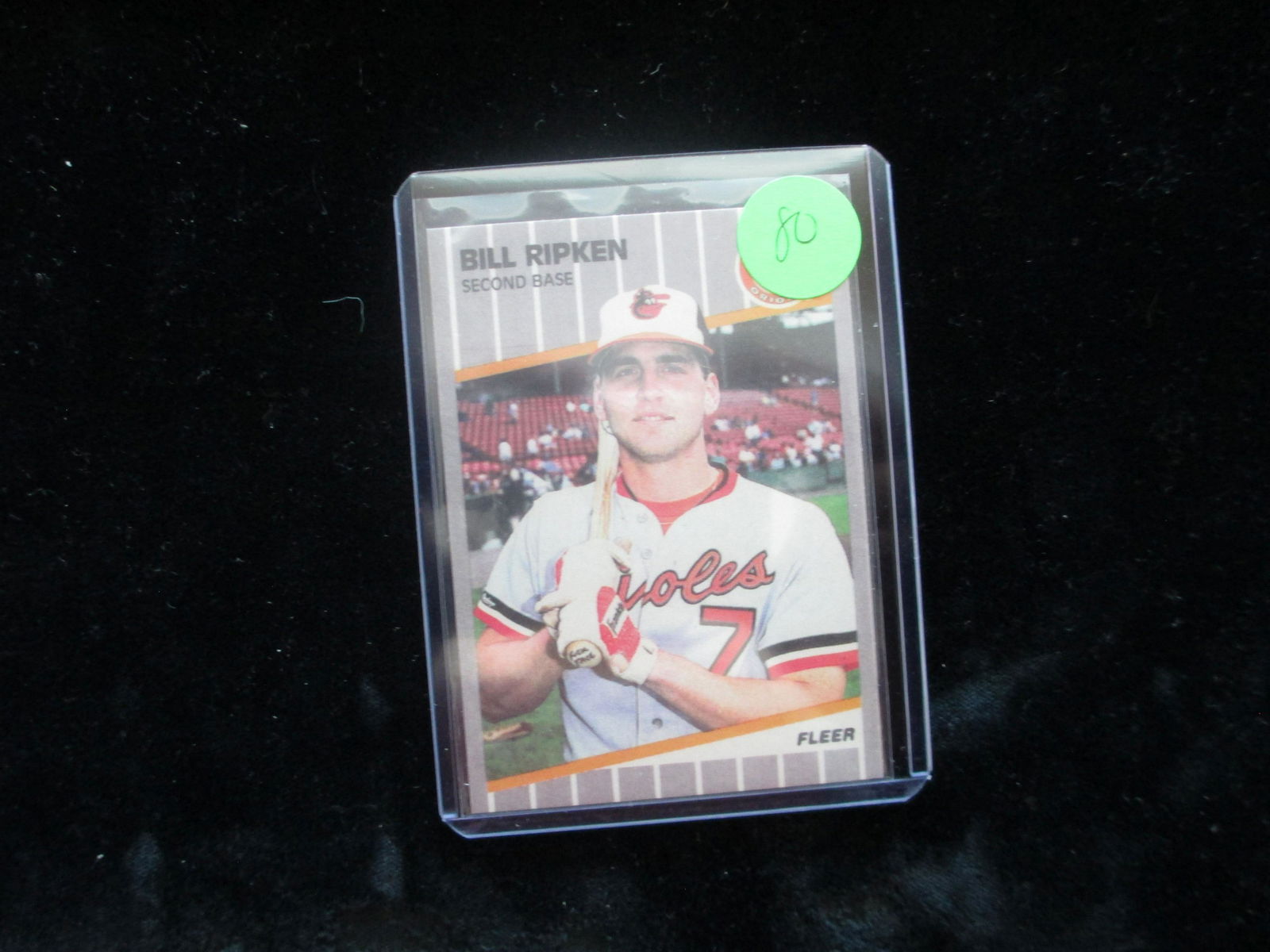 1989 fleer bill ripken f - - - face error card (1 of 1)