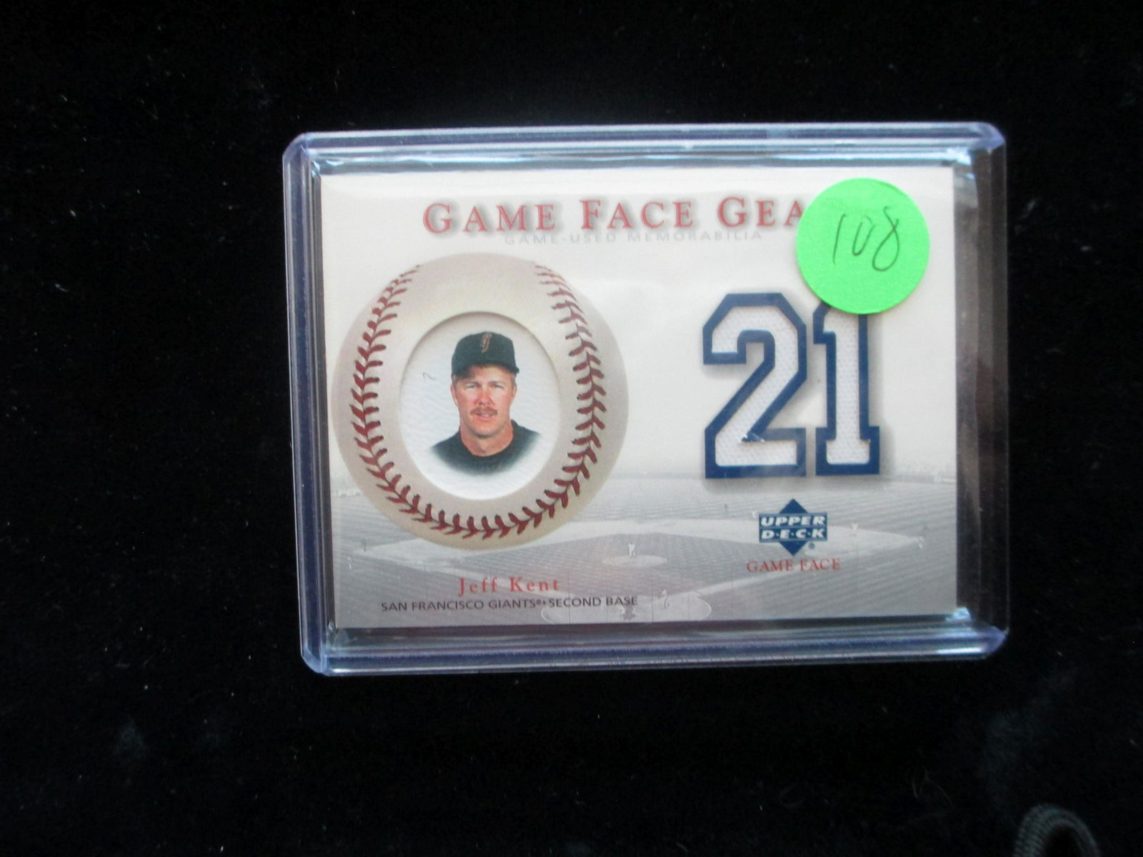 jeff kent game face card (1 of 1)