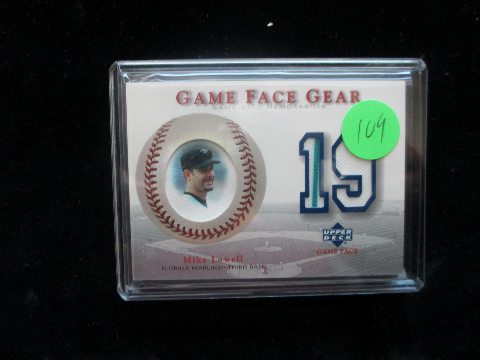 mike lowell game face card (1 of 1)