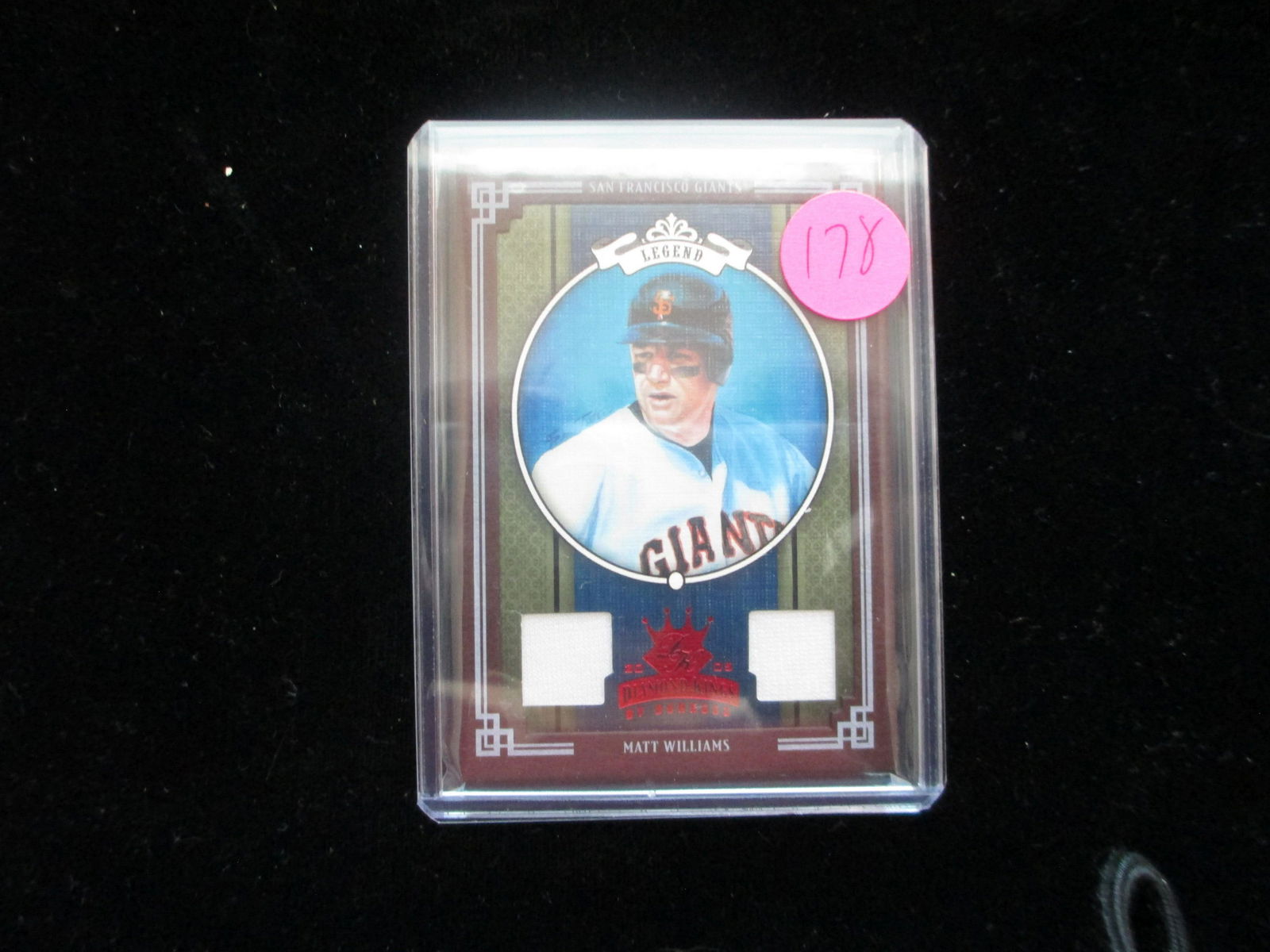 2005 donruss matt wiliams jersey card and numbered (1 of 1)