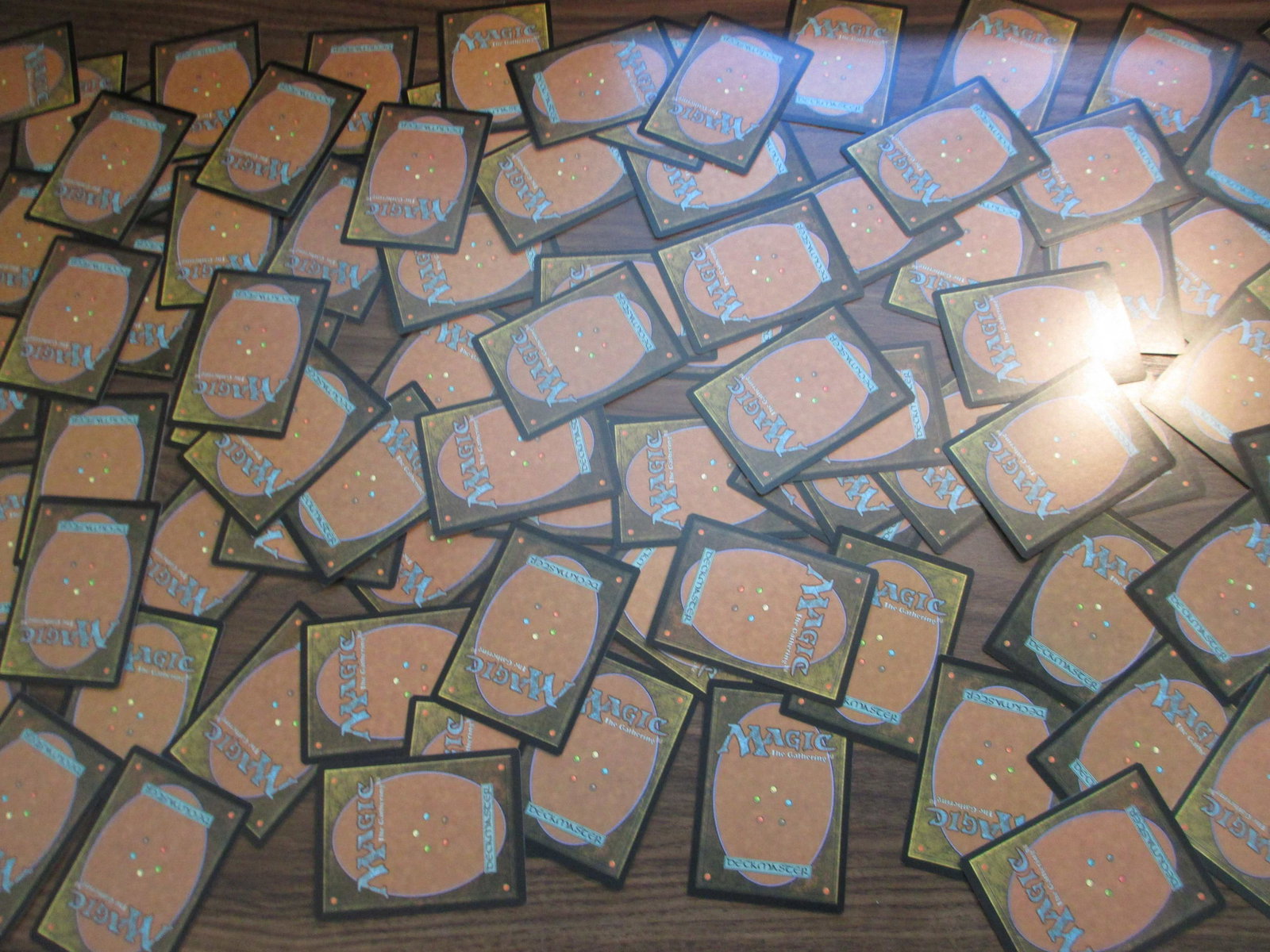 lot of 100 magic the gathering cards: nice mixture