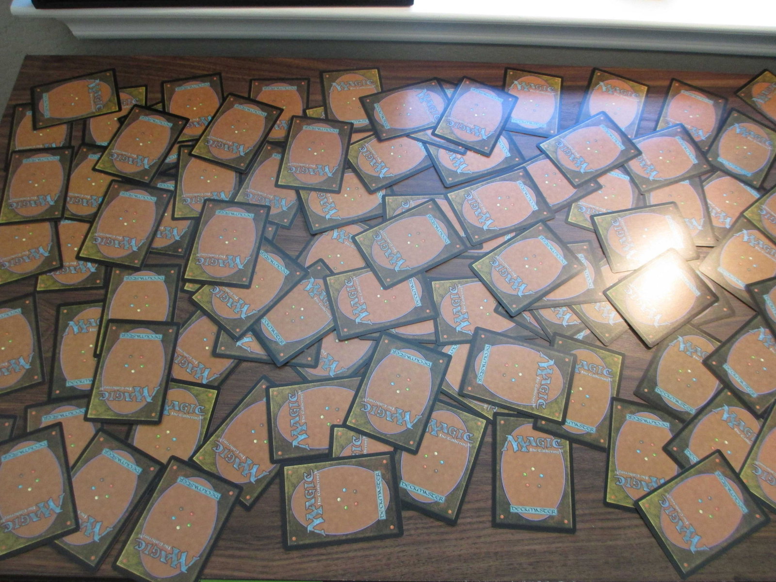 lot of 100 magic the gathering cards: nice mixture