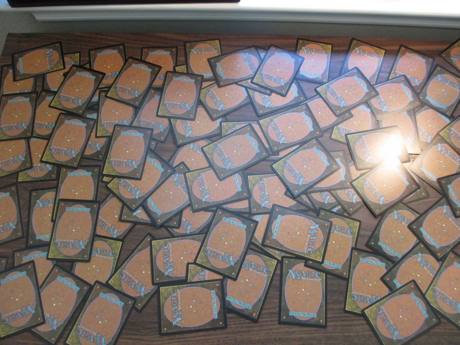 lot of 100 magic the gathering cards: nice mixture