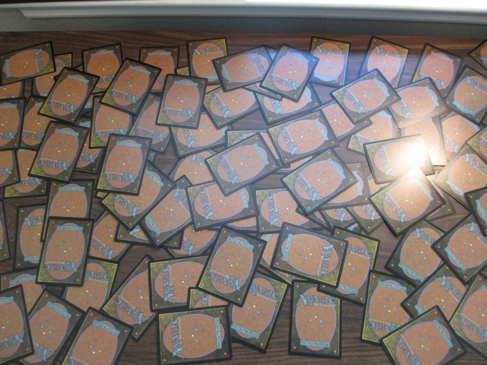 lot of 100 magic the gathering cards: nice mixture